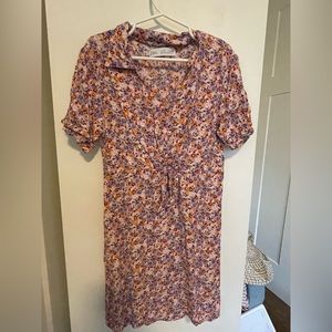 Zara girls size 7 floral dress